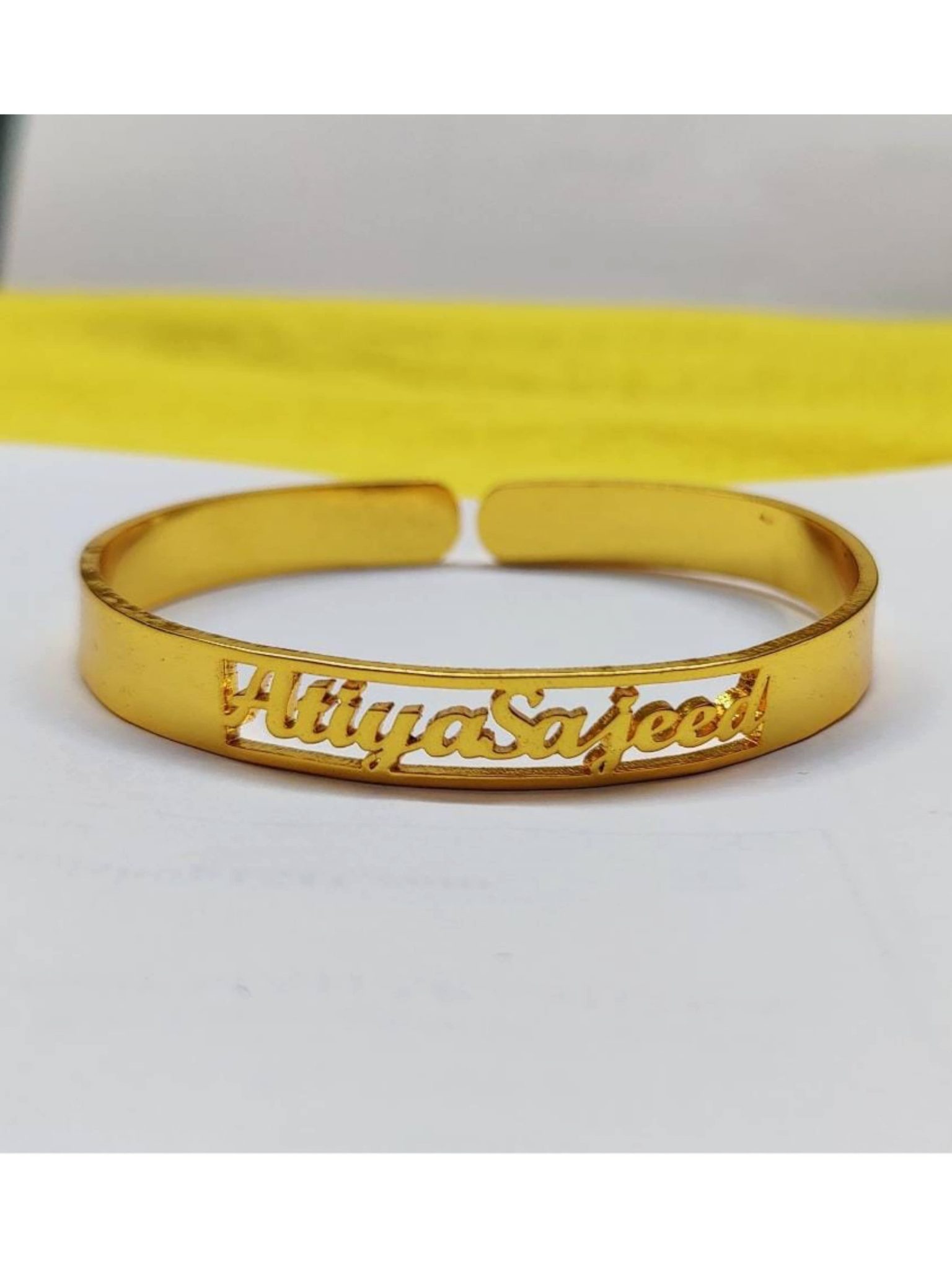Name bracelet cutout Sajana by Shagun