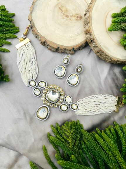 Tannita polki ad necklace