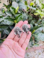 Small Ganesh earrings - Image 2