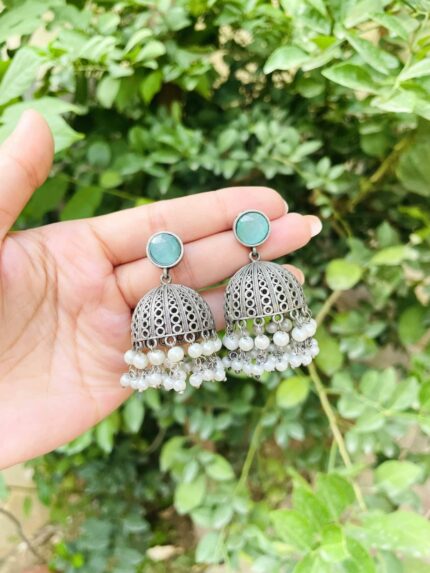 Arjita brass jhumka