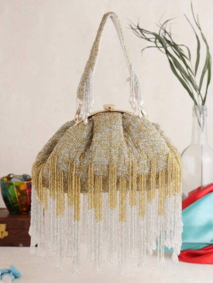 Shekhawat handpurse lightgold