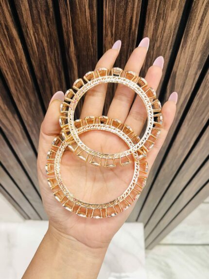 Circle ad kade pair Rosegold