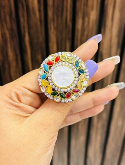 Multi ad brass ring