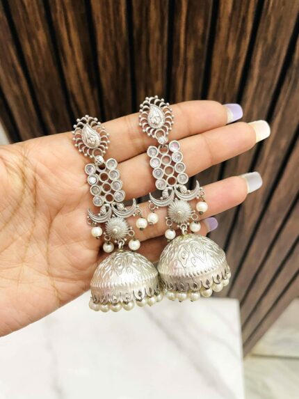 Chitra brass jhumka