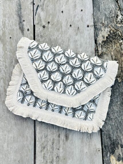 Boho Cowrie handbag