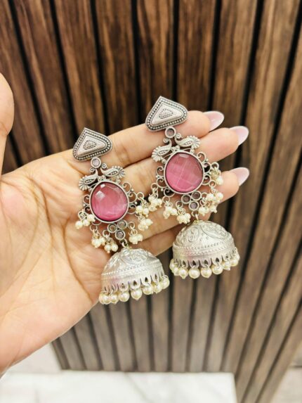 Agrati brass jhumka