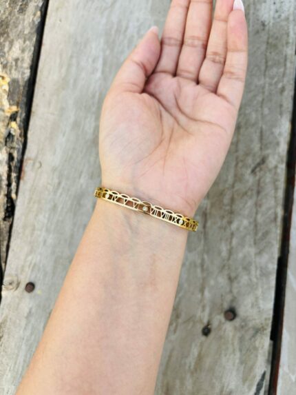 Roman Gold plating bracelet Anti tarnish