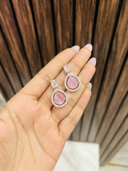 Drop Ad Studs pink