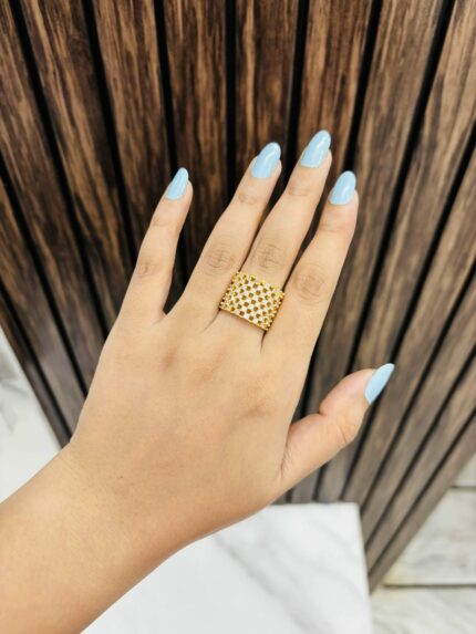 Mridul ad ring Gold