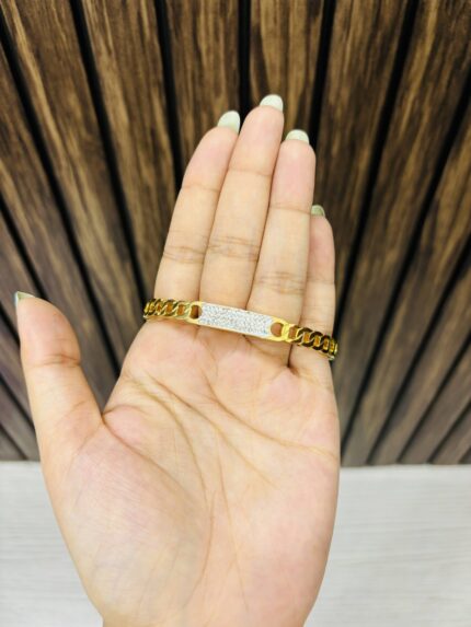 Join Pattern Anti tarnish bracelet