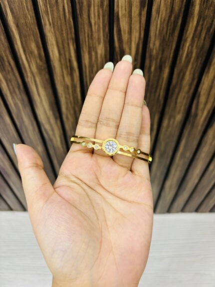 Stone Anti tarnish bracelet