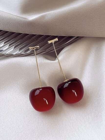 Cherry earrings