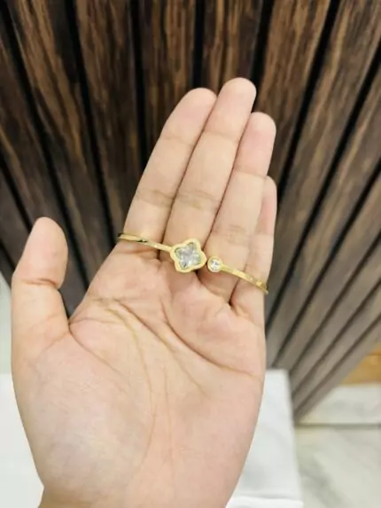 Stone anti tarnish bracelet