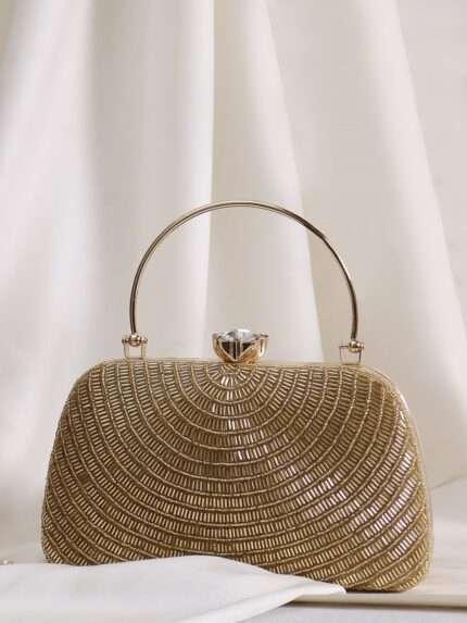 Designer Katdana Clutch with Handle