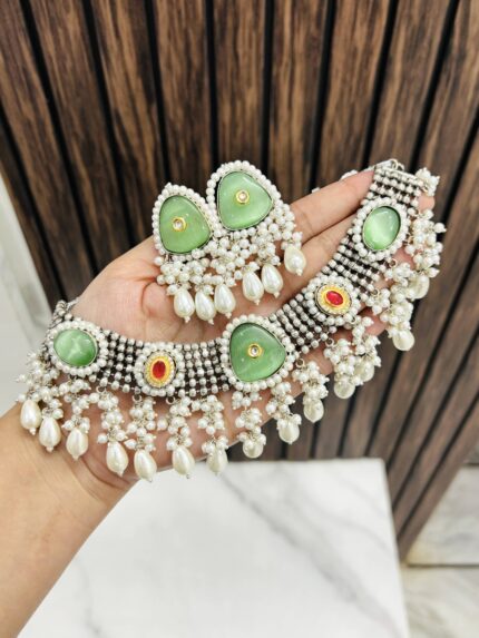 Ashvini brass choker Mint