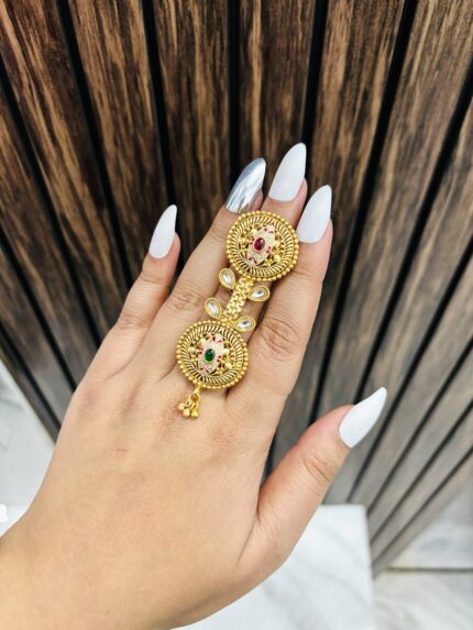 Double golden Ring design 5