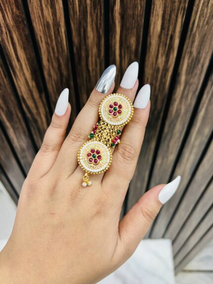 Double golden Ring design 3