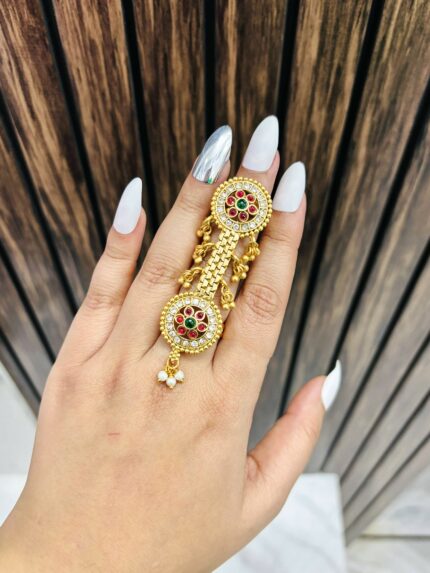 Double golden Ring design 7