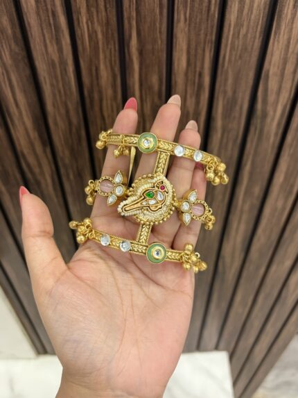 Bird brass Bracelet adjustable