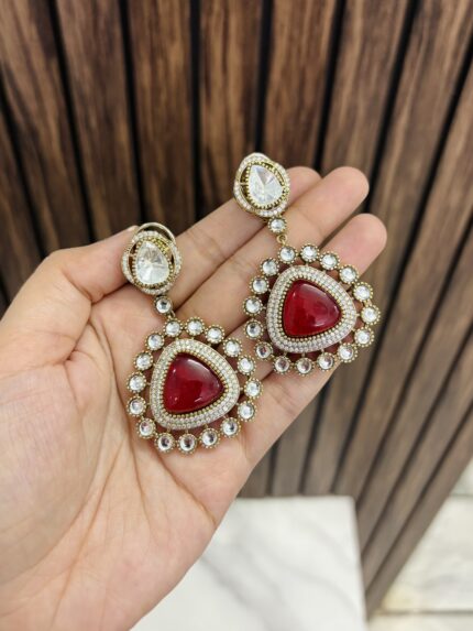 Beautiful Ruby earrings