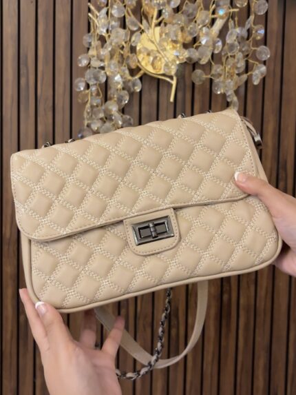 Beautiful bag beige
