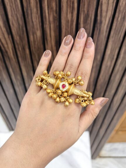 Shalini brass Ring adjustable